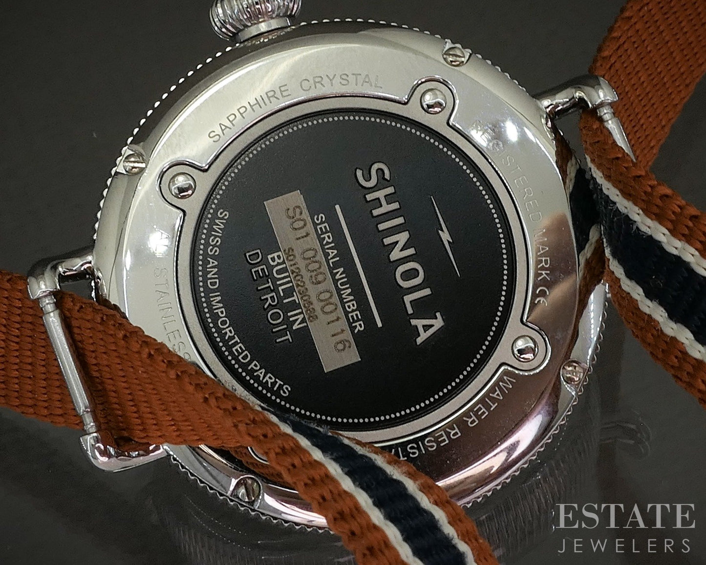 Shinola Birdy 38mm Stainless Steel Double Wrap Ladies Watch p18383b