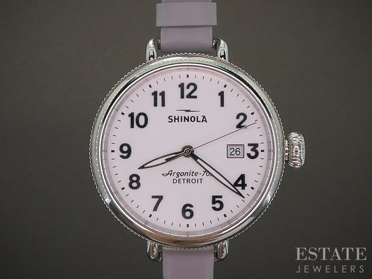Shinola Birdy 38mm Stainless Steel Double Wrap Ladies Watch p18383b