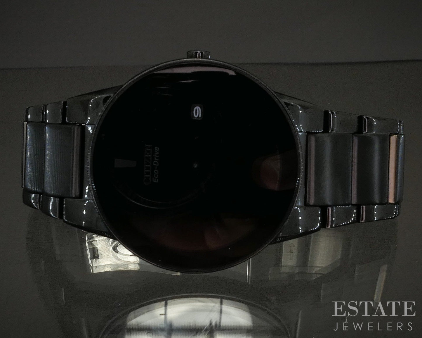 Citizen Eco Drive Axion Black Dial AU1065-58E Mens Watch p21745