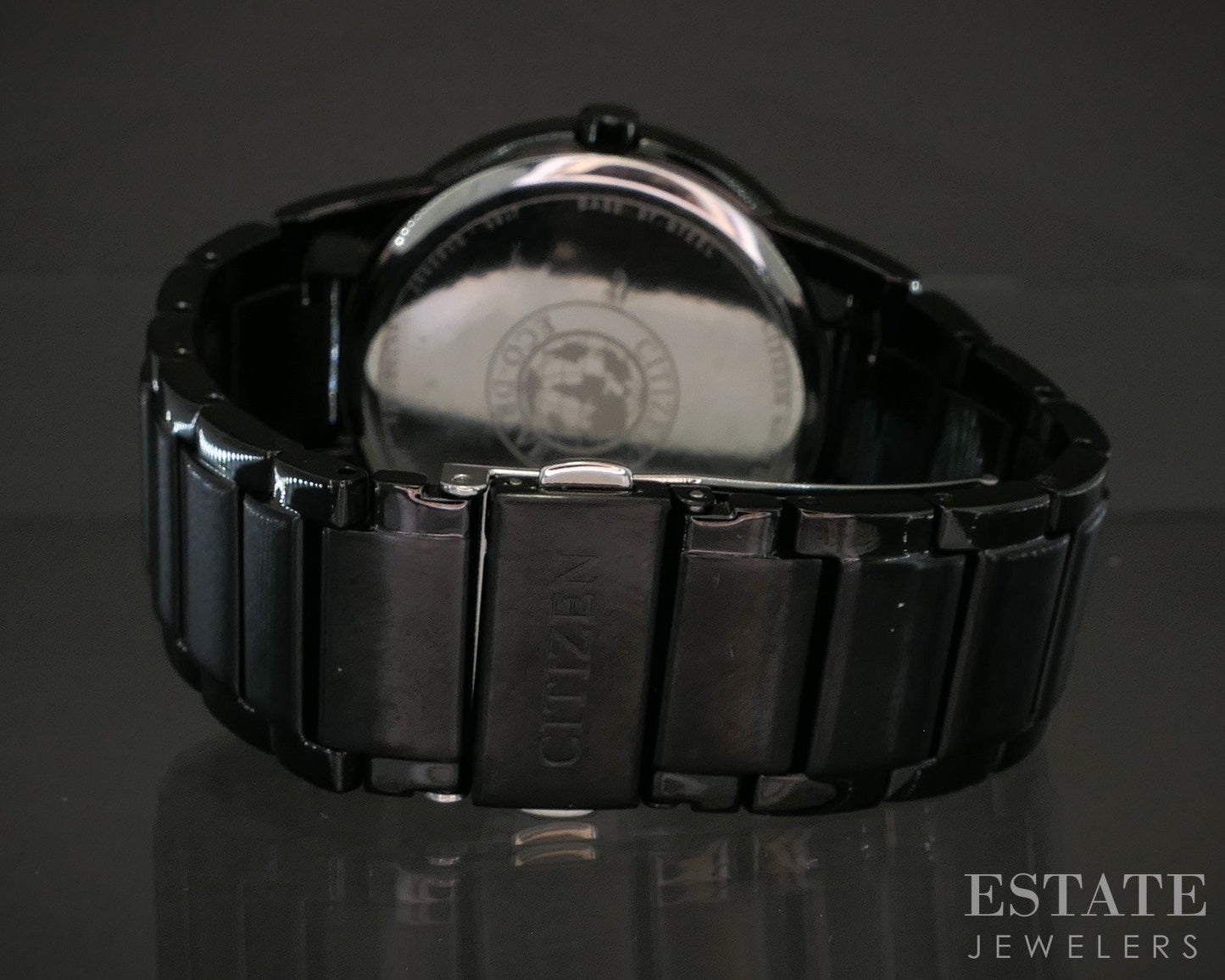 Citizen Eco Drive Axion Black Dial AU1065-58E Mens Watch p21745