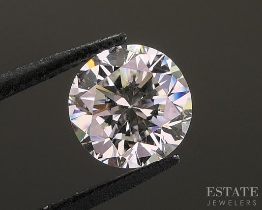 Loose .89ct Round Cut Natural Diamond SI1/J p84624