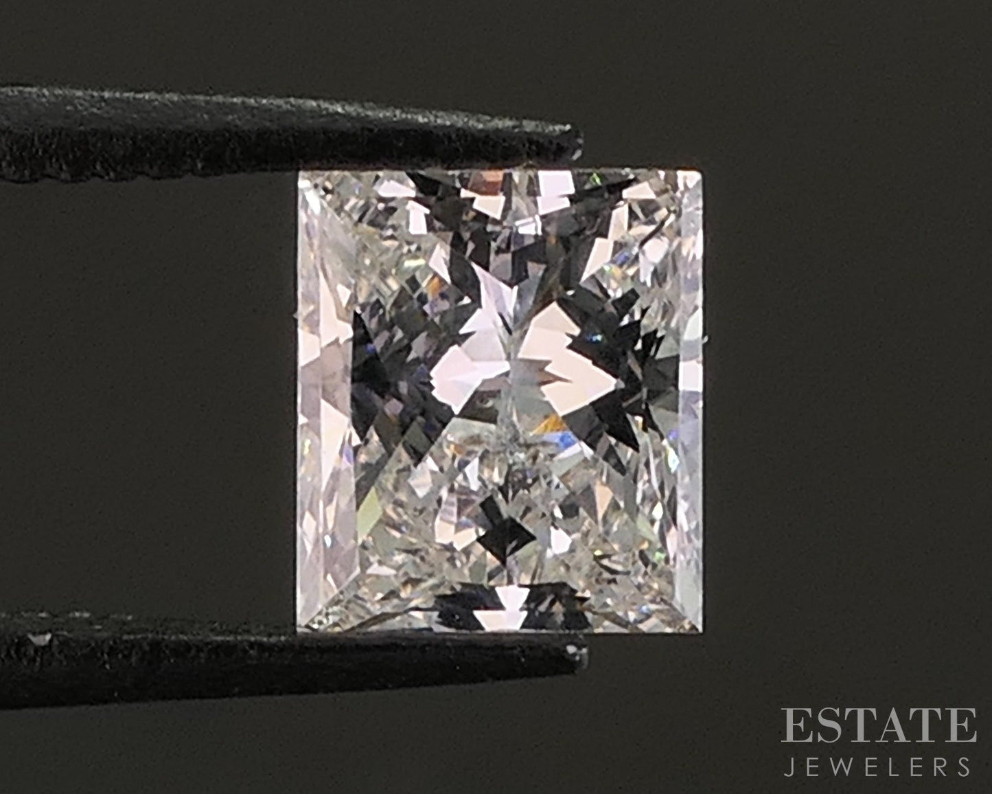 Loose 1.02ct Princess Cut Natural Diamond I1/G p43568