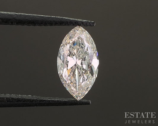 Loose .72ct Marquise Cut Natural Diamond SI1/J p75189