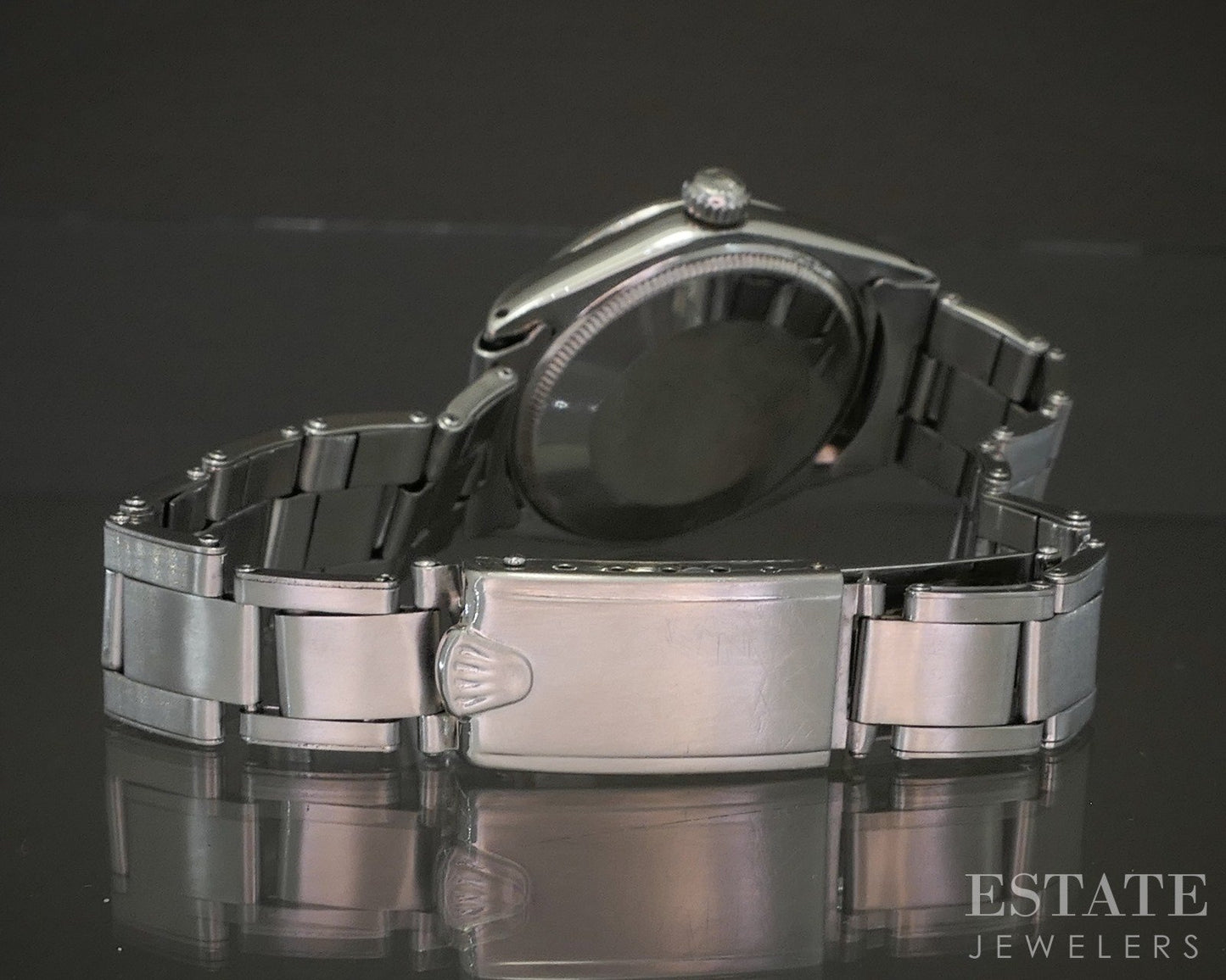1970 Rolex Air-King 5500 Rolex Rivet Bracelet Mens Watch p21360