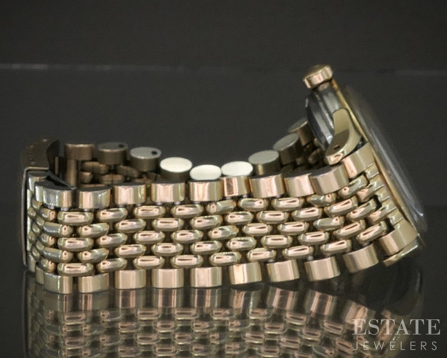 1952 Omega Constellation Pie Pan Honeycomb Gold Capped Cal 354 Mens Watch p24205