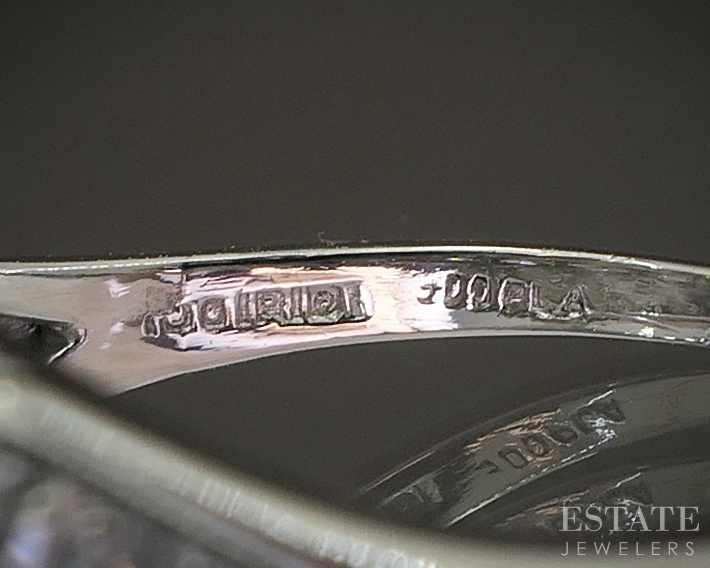 Antique Art Deco Platinum Natural .75ctw Diamond Engagement Ring 5.6g p20128