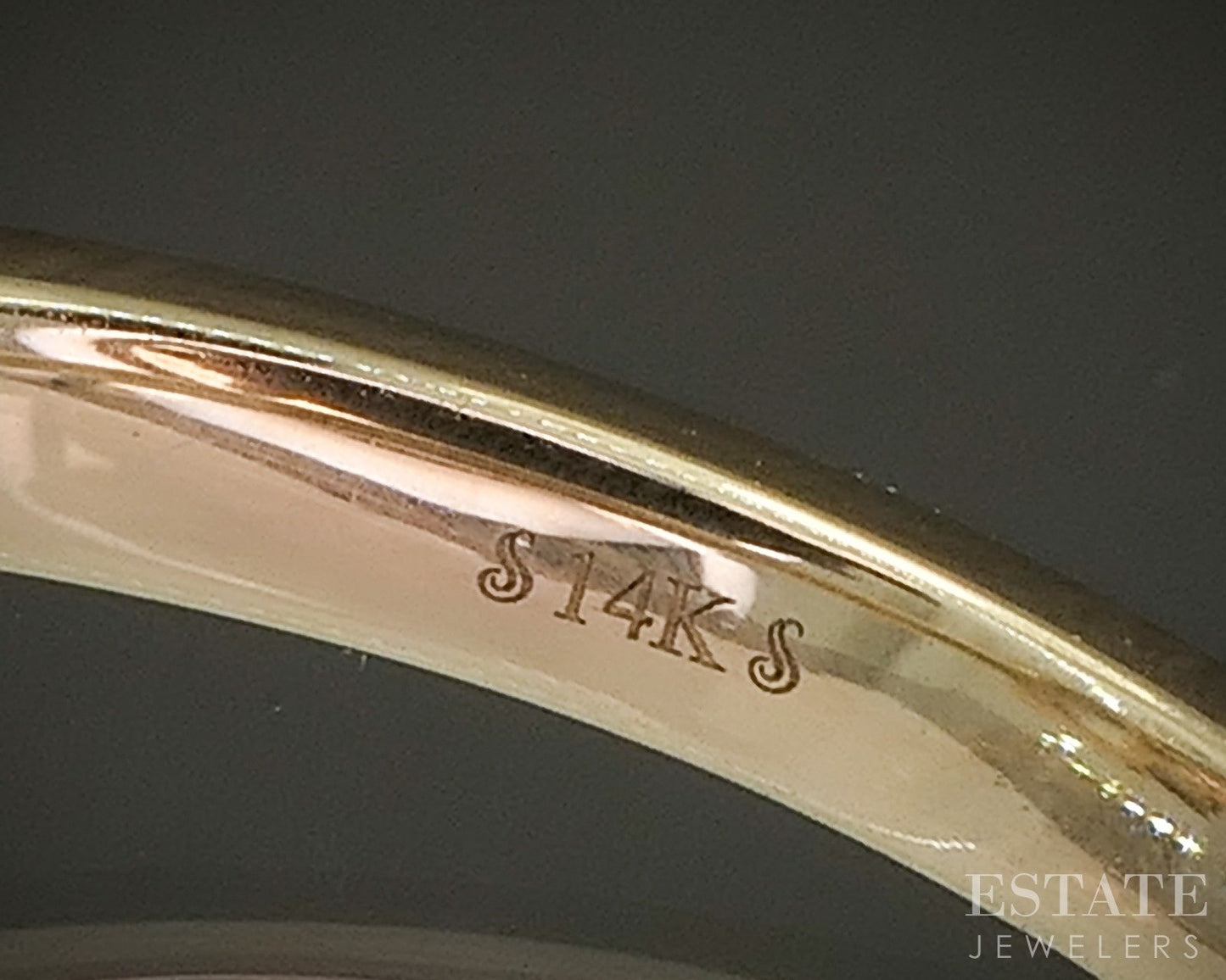 14k Yellow Gold IGI Cushion Lab Created 1.57ct Diamond Solitaire Ring 4g p24347