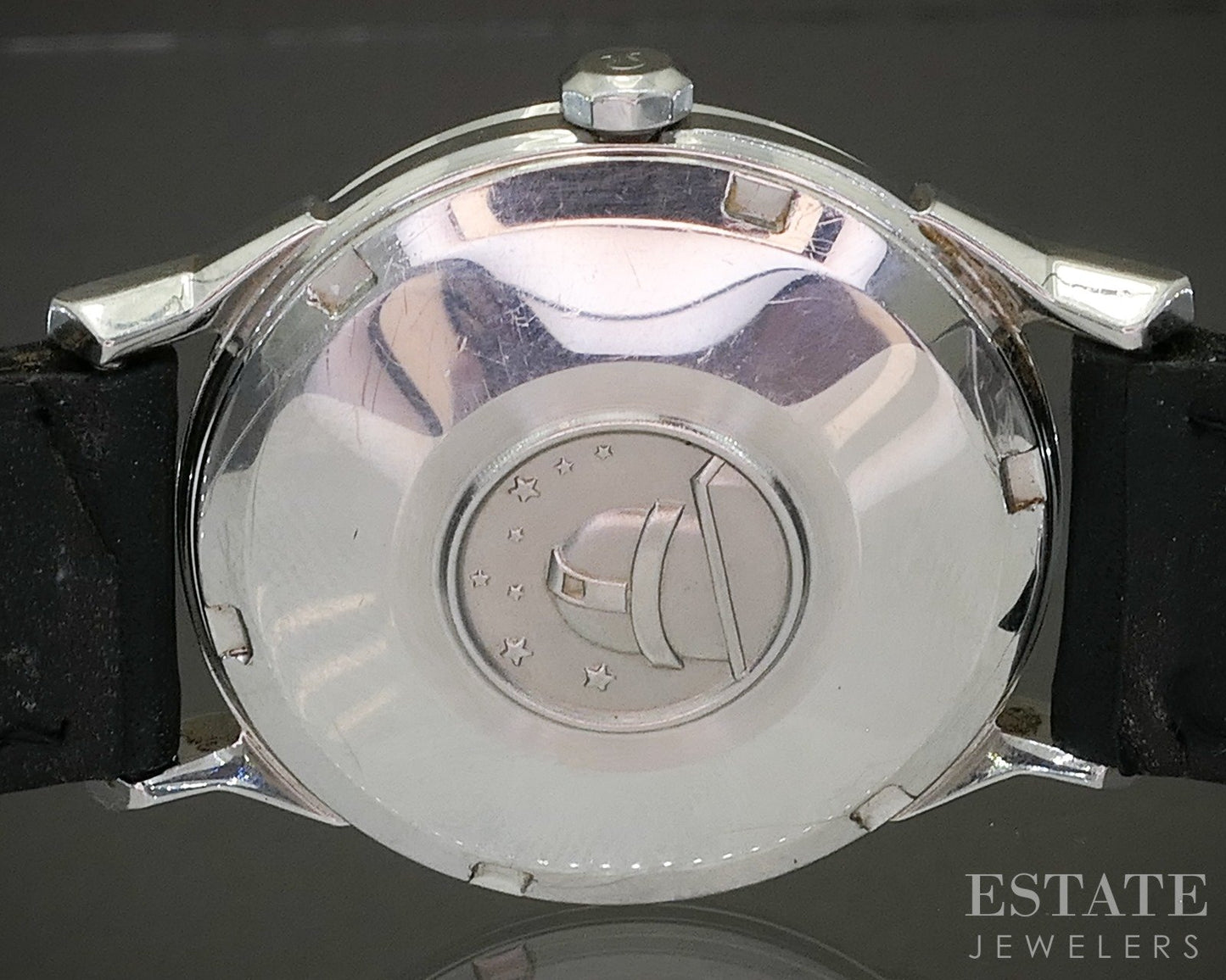 Vintage 1963 Omega Constellation Pie Pan Stainless 167.005 Mens Watch p25284
