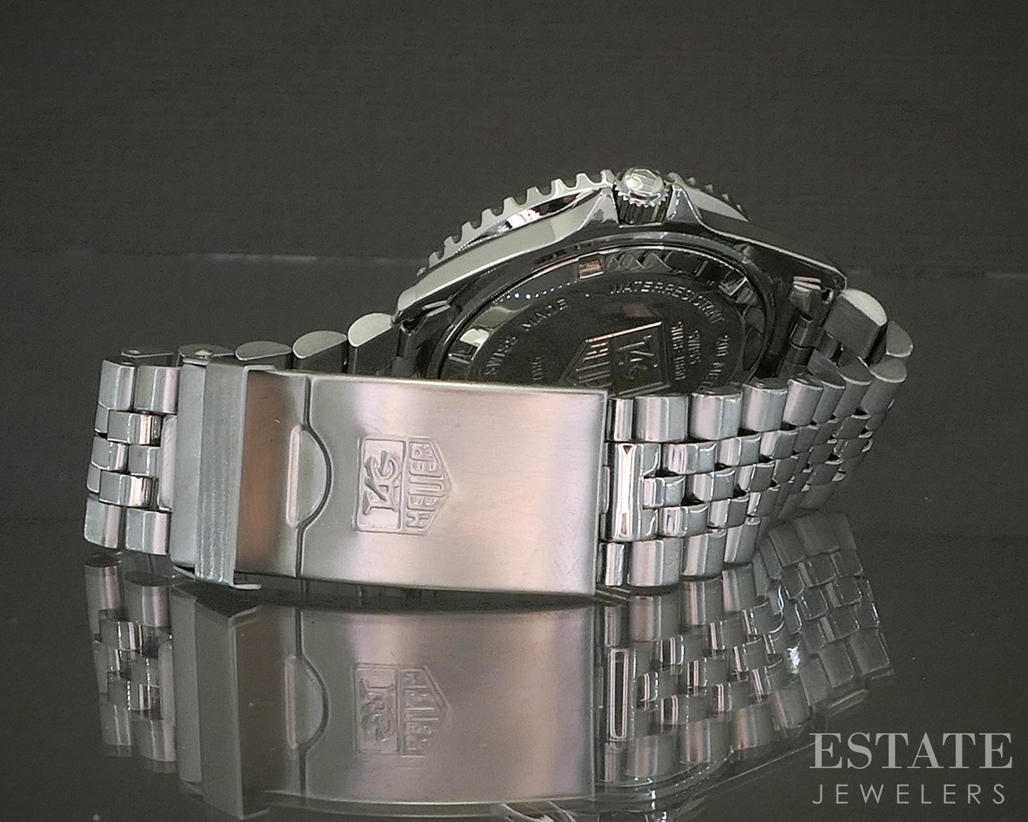Vintage 1980's Tag Heuer Professional 1000 980.013N Mens Watch p25746