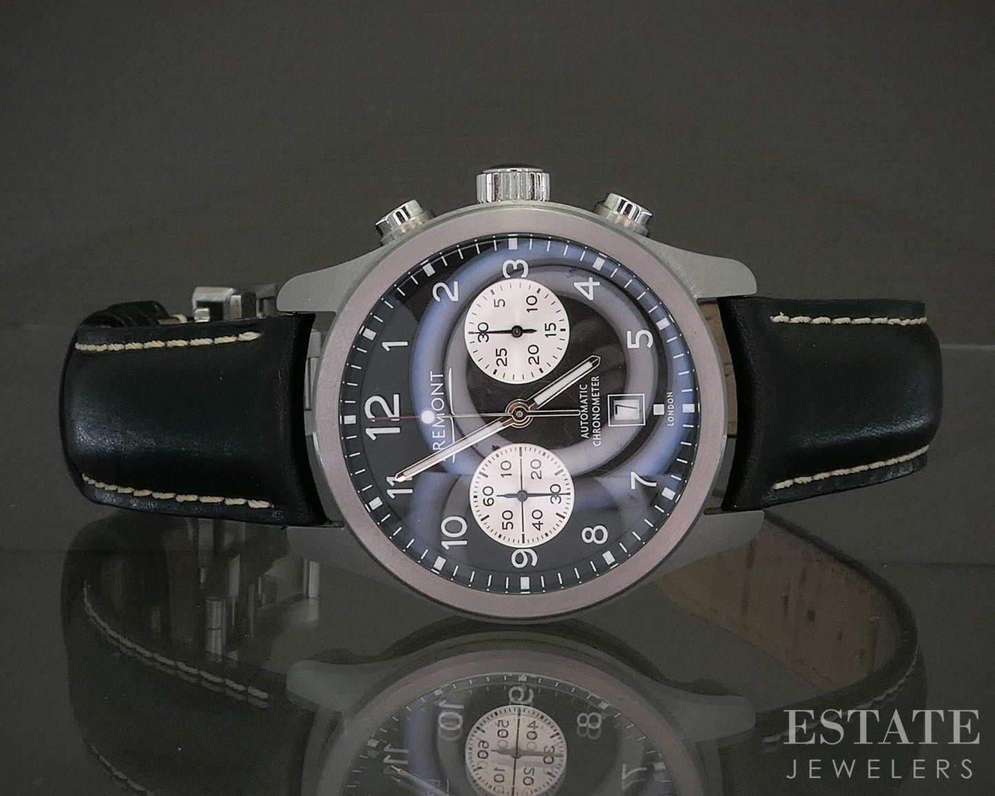 Bremont Altitude Pilot ALT1-C Stainless Black Chronograph Mens Watch p25529