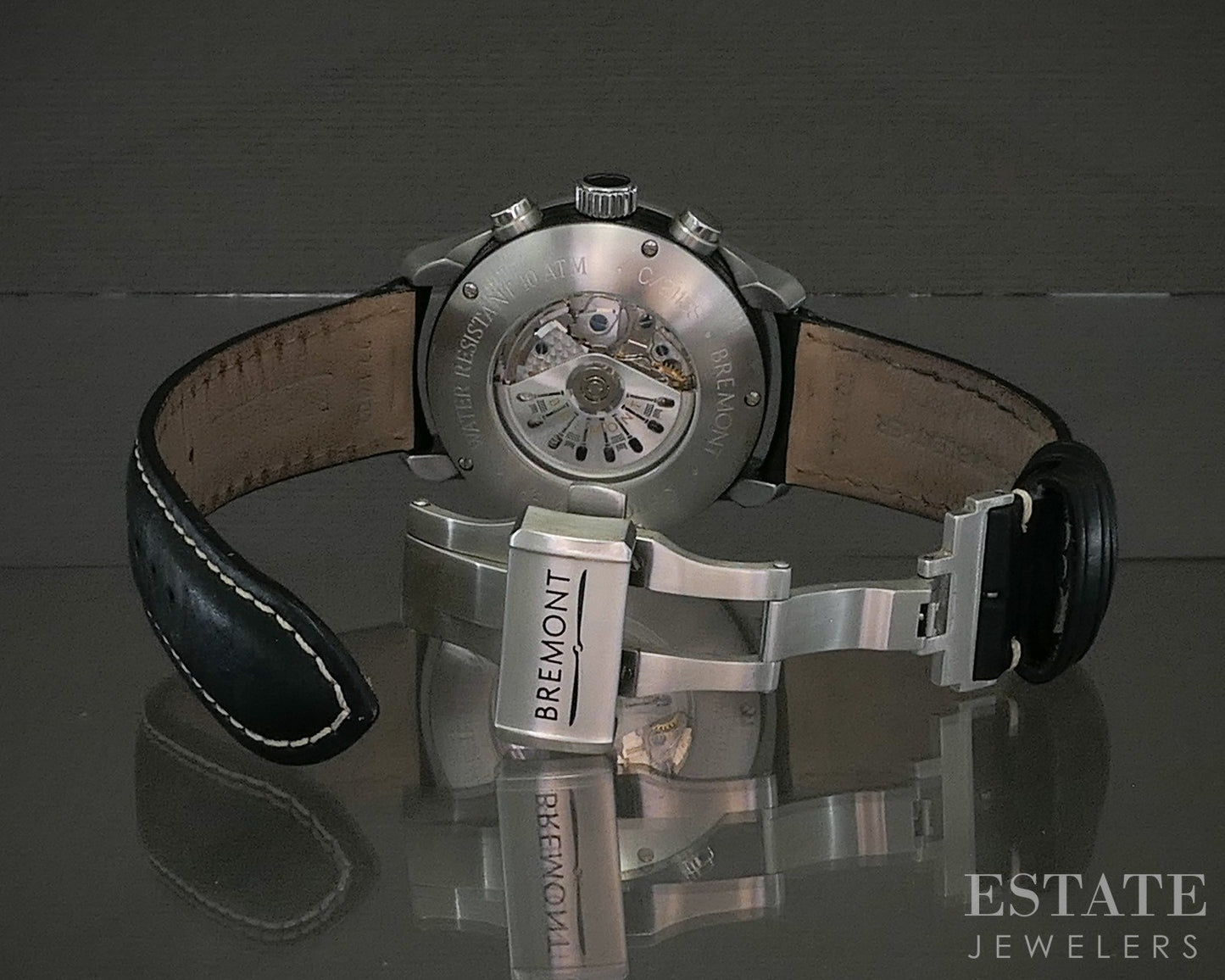 Bremont Altitude Pilot ALT1-C Stainless Black Chronograph Mens Watch p25529