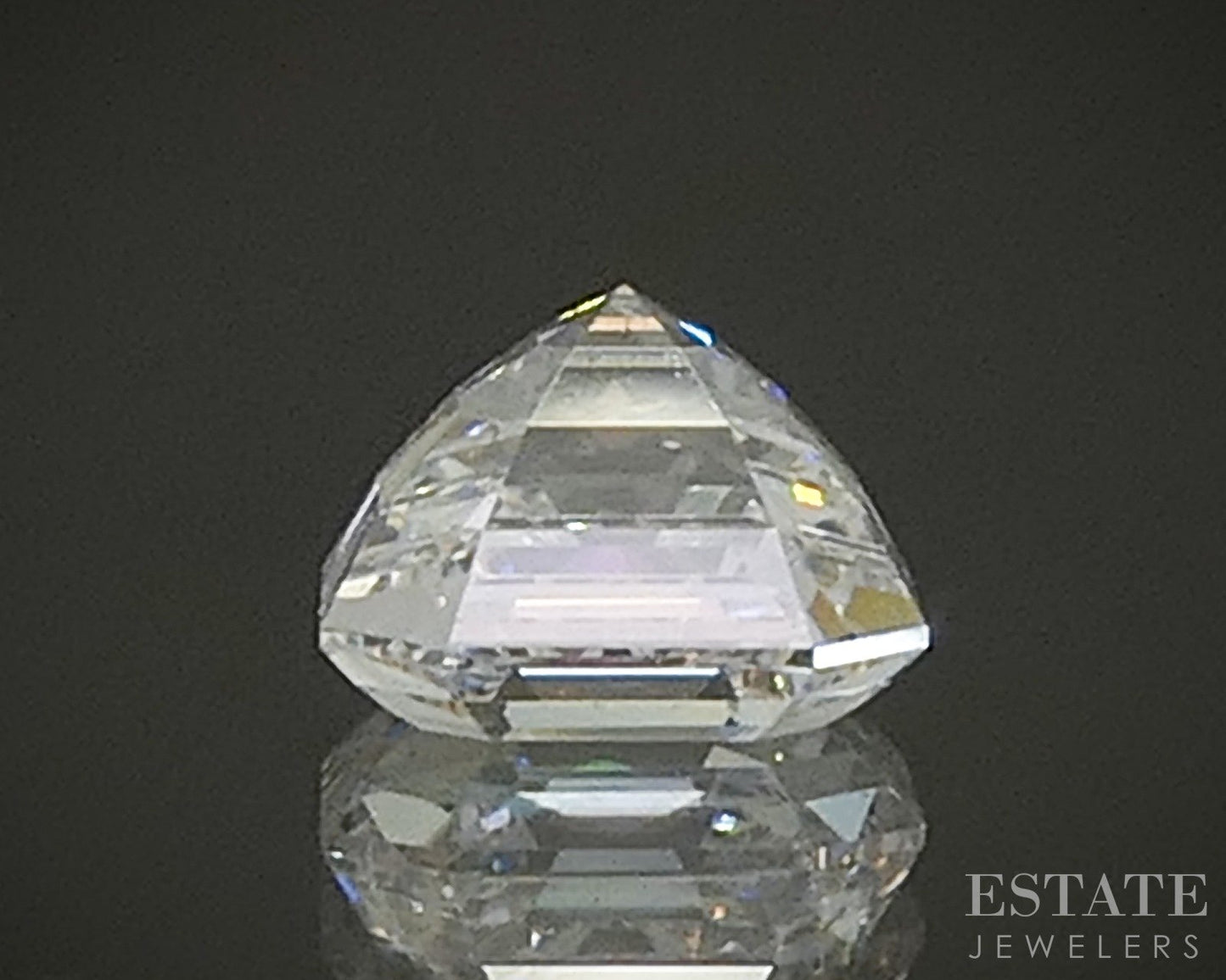 Loose .54ct Asscher Cut GIA Certified Natural Diamond VS2/H p25044
