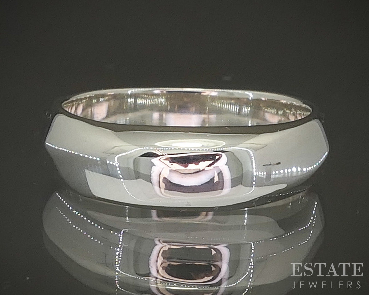 Sterling Silver Tiffany & Co. 5mm Twist Ladies Band Ring 4.5g p24675