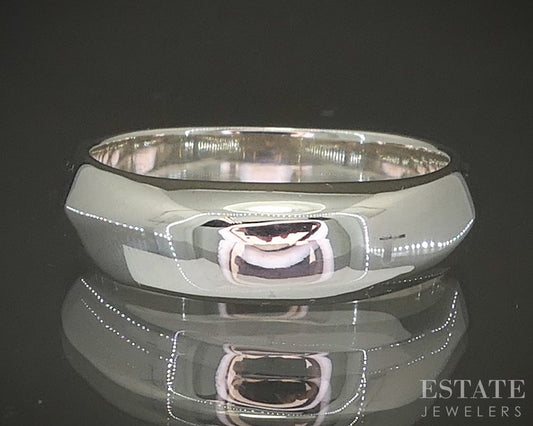 Sterling Silver Tiffany & Co. 5mm Twist Ladies Band Ring 4.5g p24675