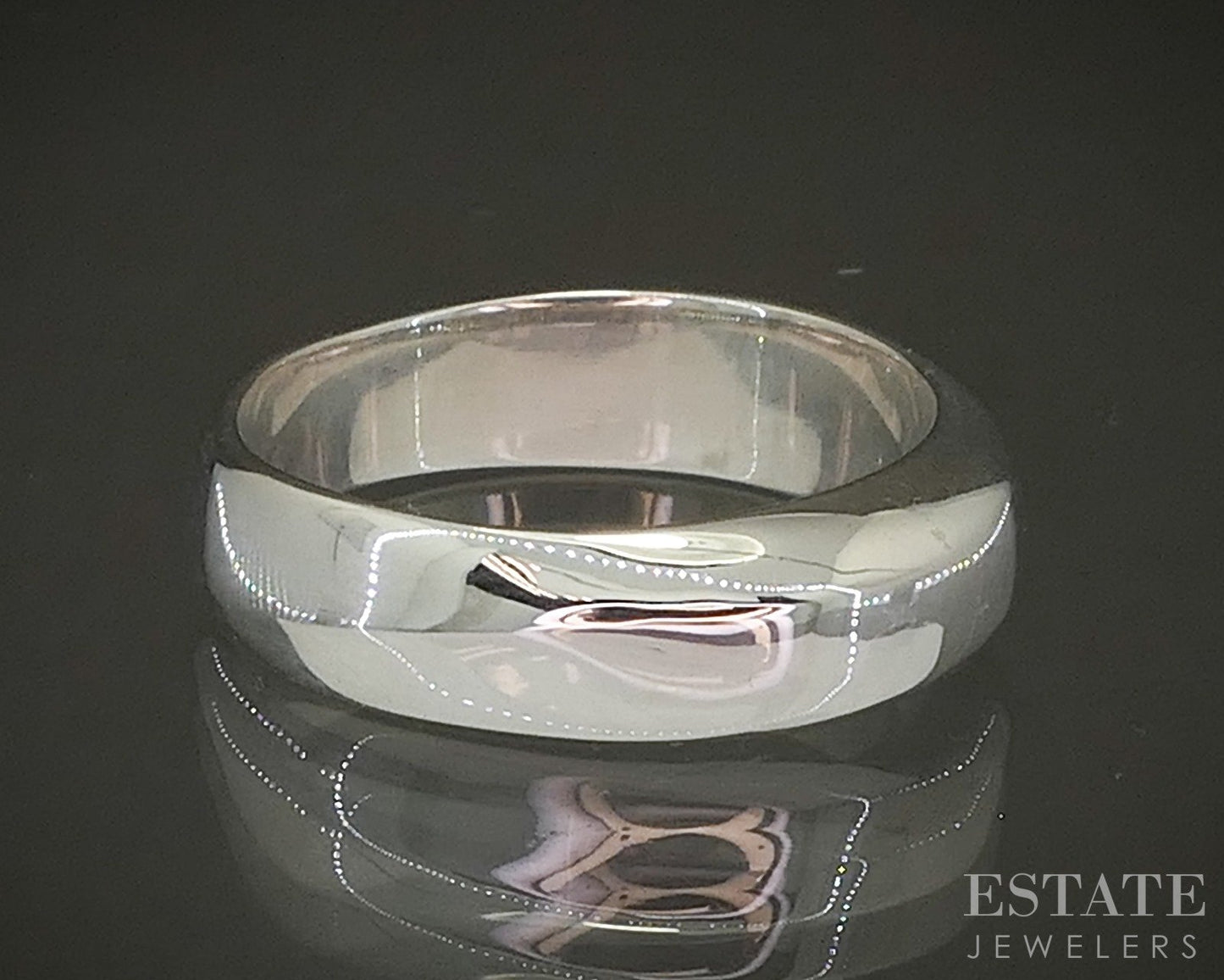 Sterling Silver Tiffany & Co. 5mm Twist Ladies Band Ring 4.5g p24675