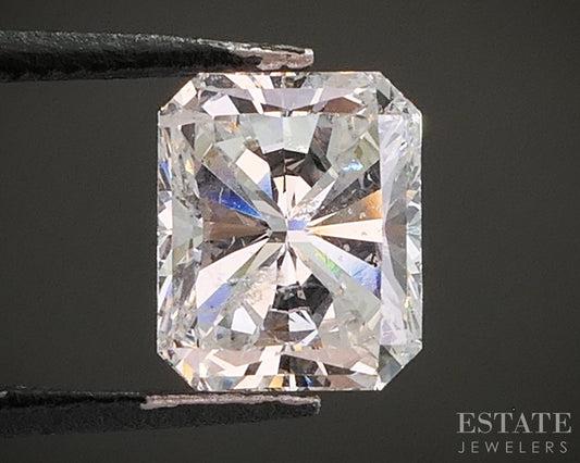 Loose 1.48ct Radiant Cut Natural Diamond I1/F p25466