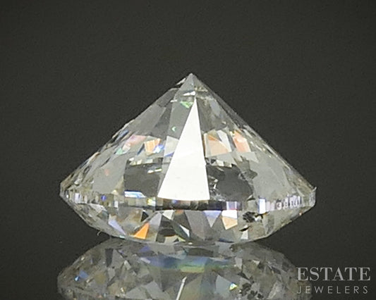 Loose .71ct Round Cut Natural Diamond I1/J p25430