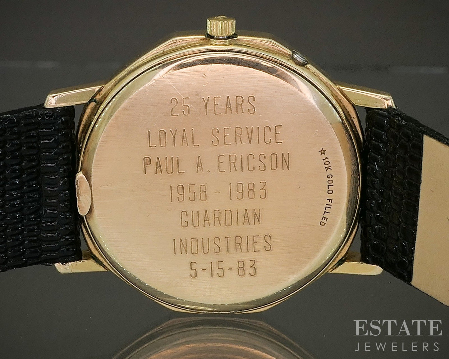 Vintage 1979 Gold Filled Omega Constellation Quartz 196.0174 Mens Watch p24854