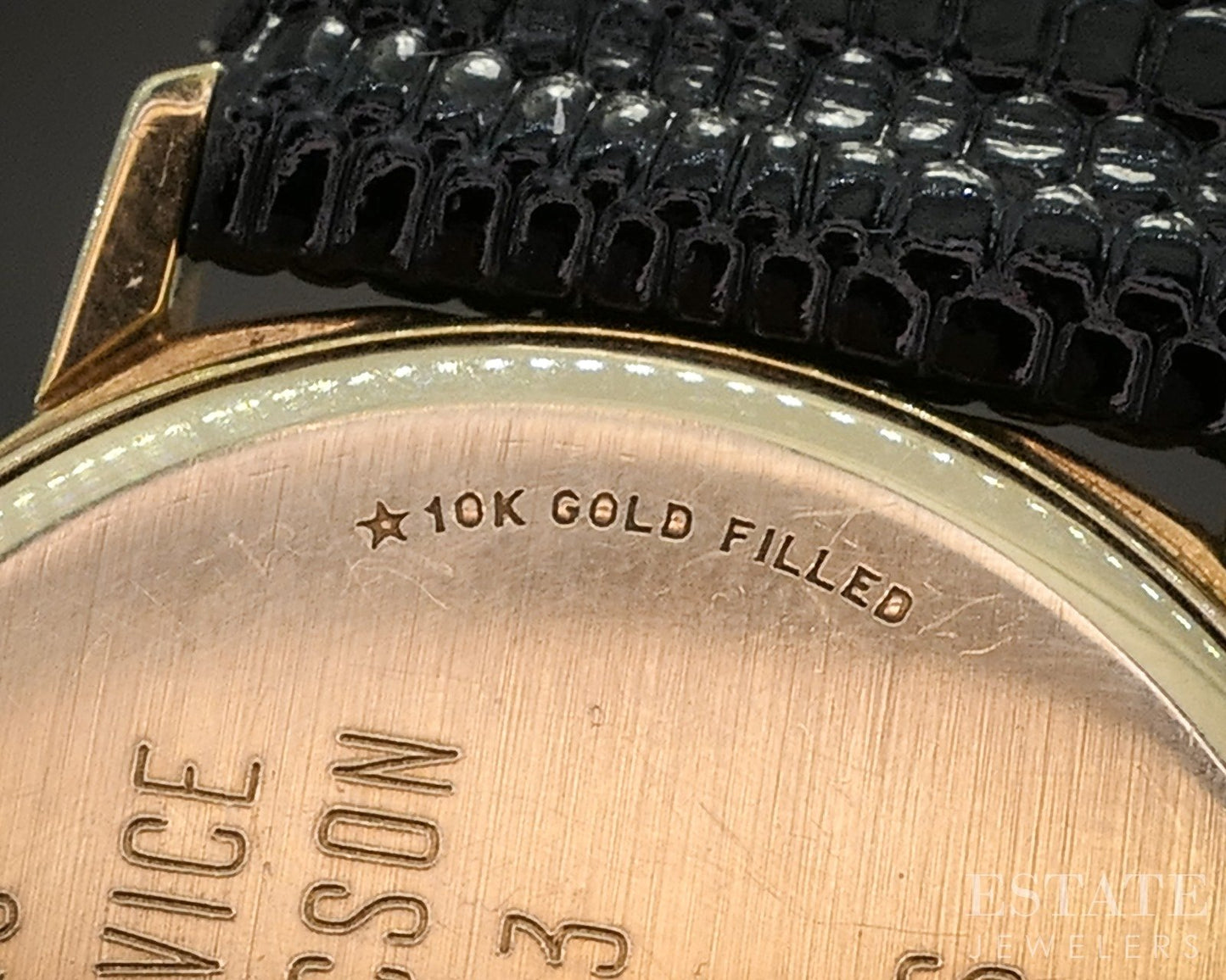 Vintage 1979 Gold Filled Omega Constellation Quartz 196.0174 Mens Watch p24854