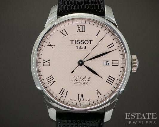 Tissot La Locle Automatic L164/264.1 Stainless White Dial Mens Watch p24959