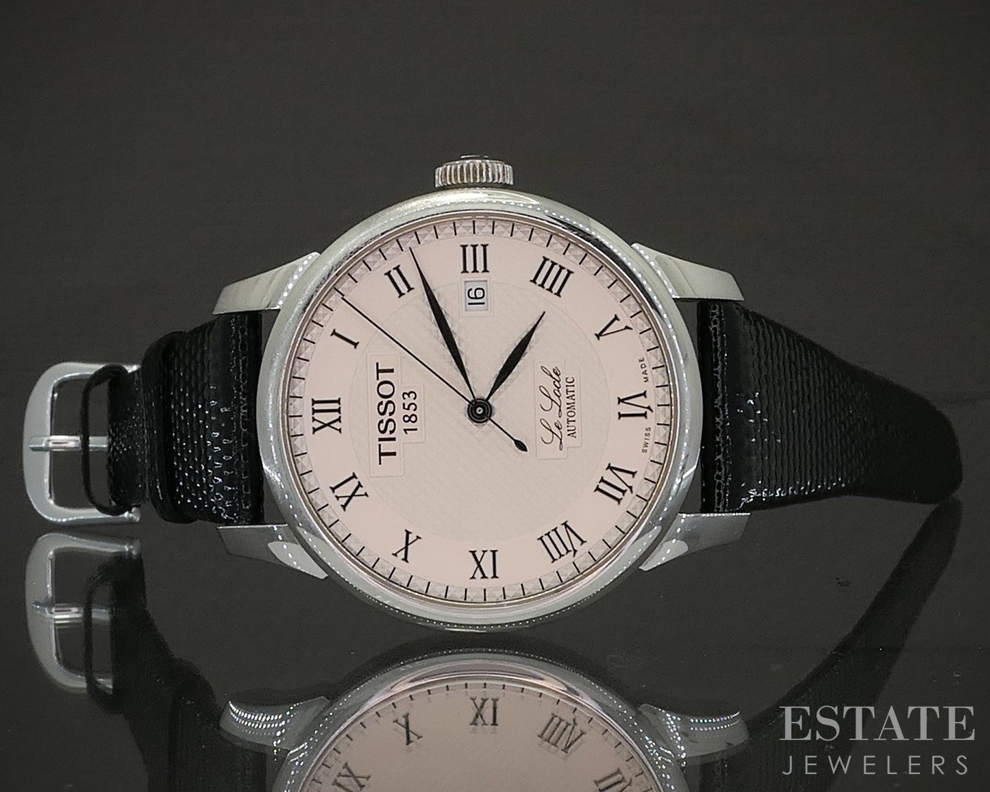 Tissot La Locle Automatic L164/264.1 Stainless White Dial Mens Watch p24959