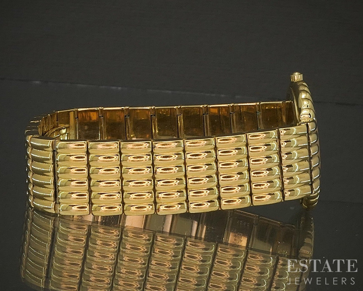 Raymond Weil Geneve Nabucco Date Gold Tone Bracelet Mens Watch p22484