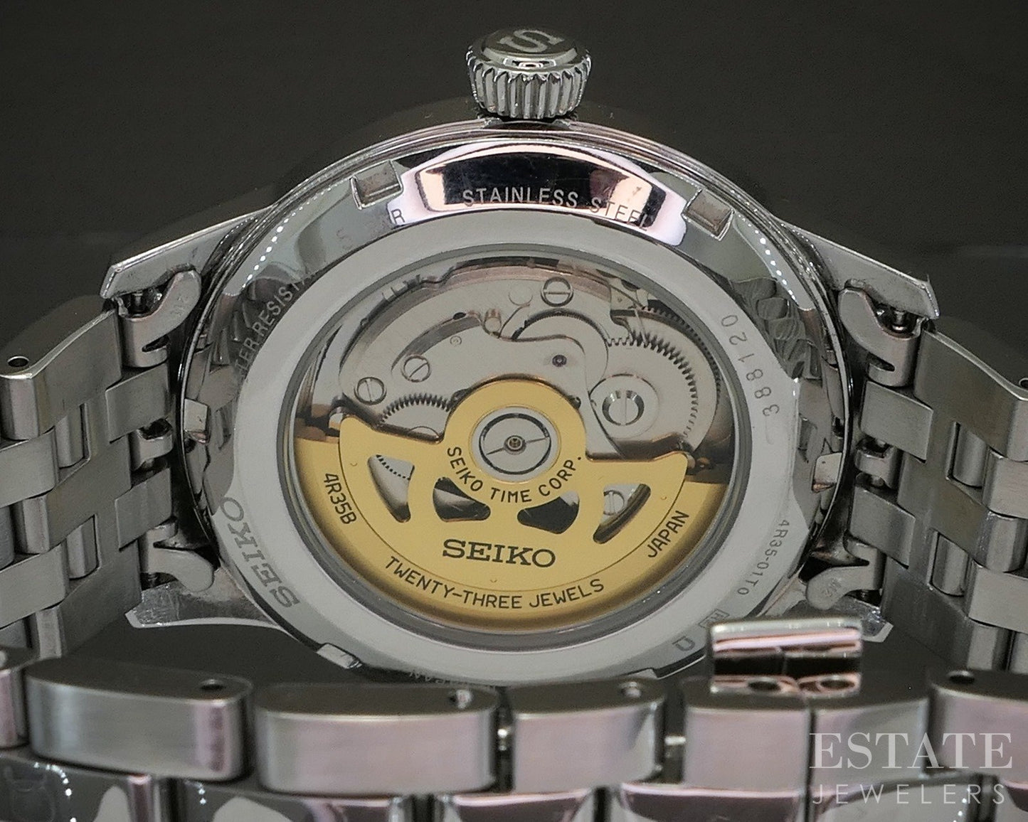 Seiko Presage Blue Automatic Cocktail Time 4R35-01T0 Mens Watch p18728