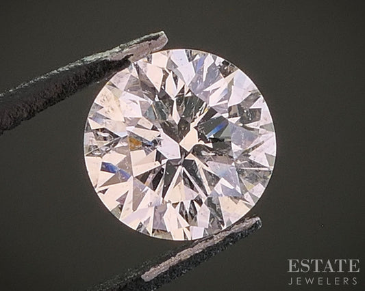 Loose .71ct Round Cut Natural Diamond I1/J p26175