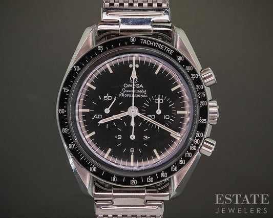 1971 Omega Speedmaster Professional 145.022 Moon Chronograph Mens Watch p26352