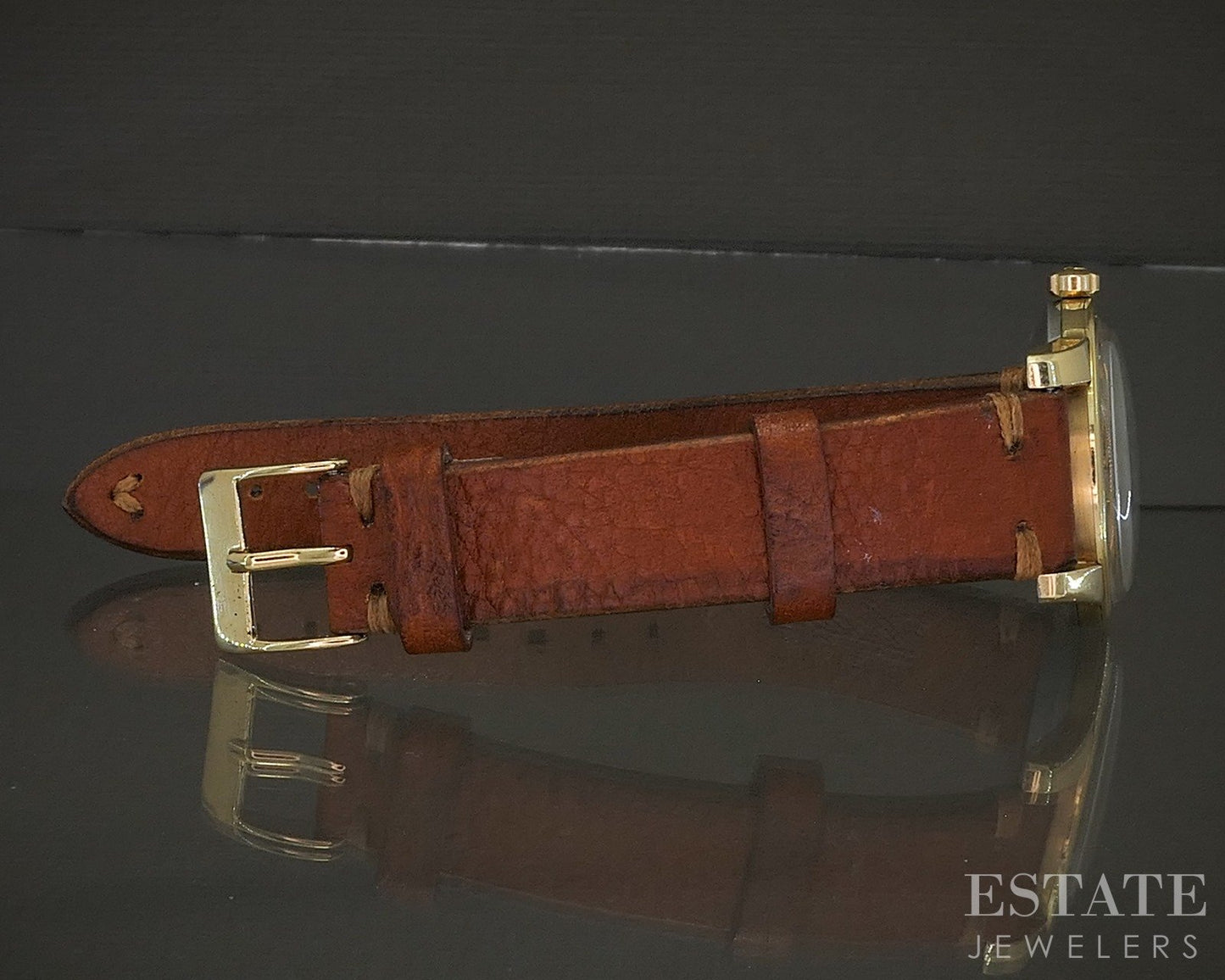 Vintage 1952 Omega Seamaster Gold Capped Ref. 2767-2 Pie Pan Mens Watch p26355