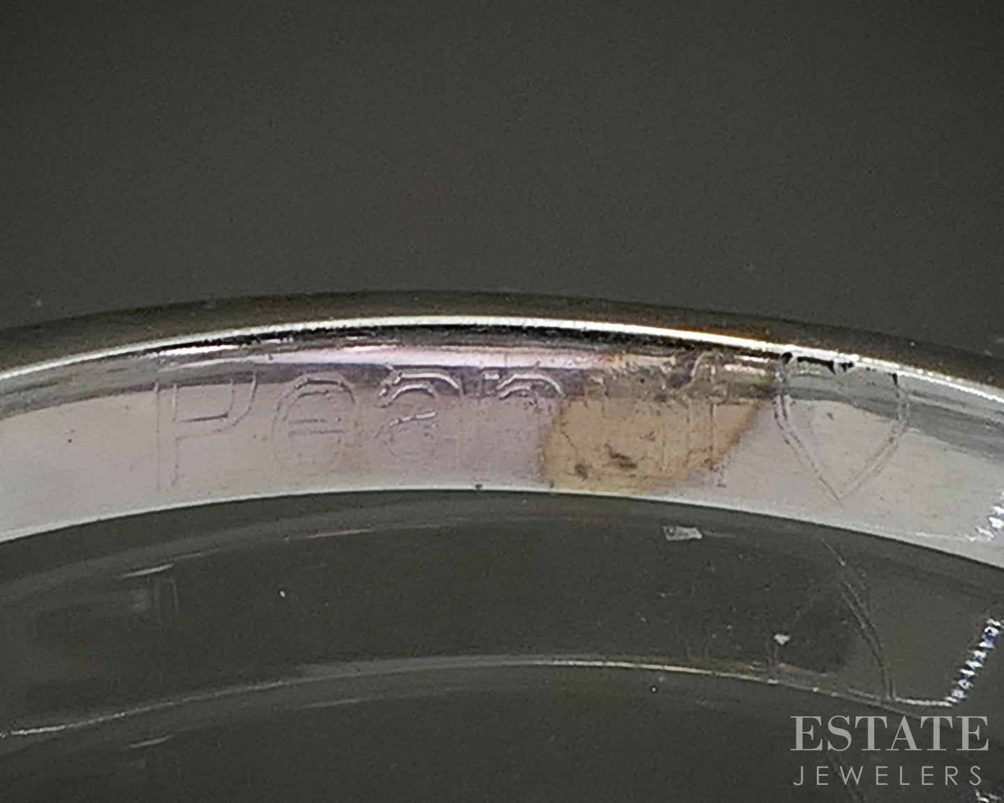 14k White Gold Lab Created Diamond Ladies Wedding Band Ring 1.9g p24871b