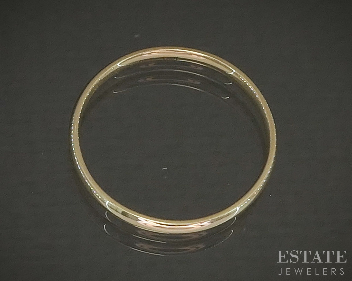 10k Yellow Gold 1.8mm Smooth Comfort Fit Ladies Wedding Band 1.1g p25415b