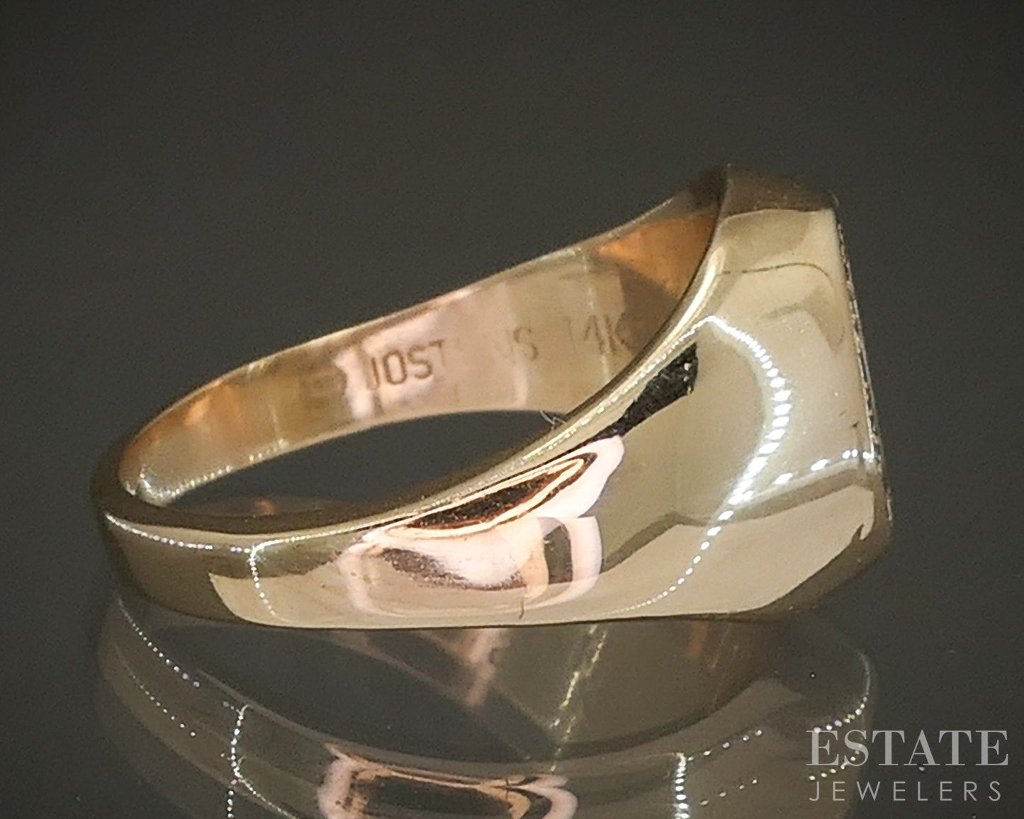 Vintage 14k Yellow Gold Ohio State Ladies Signet Class Ring 6.5g p25244