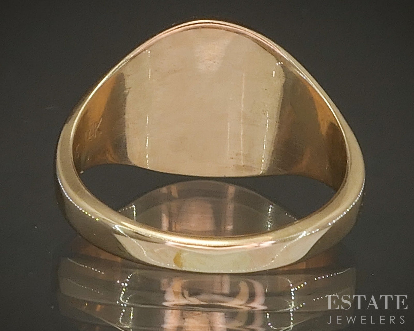 Vintage 14k Yellow Gold Ohio State Ladies Signet Class Ring 6.5g p25244