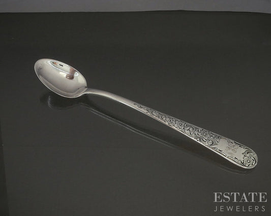 Vintage Sterling Silver S. Kirk & Son Feeding Spoon 23.4g p26434