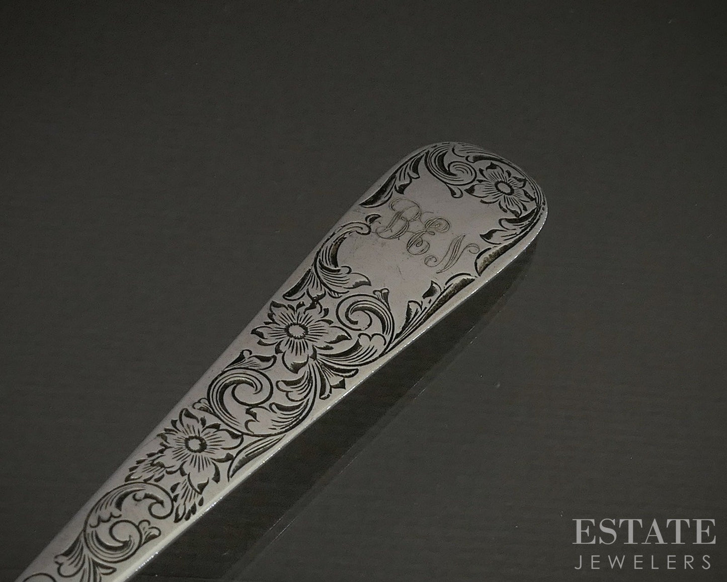 Vintage Sterling Silver S. Kirk & Son Feeding Spoon 23.4g p26434