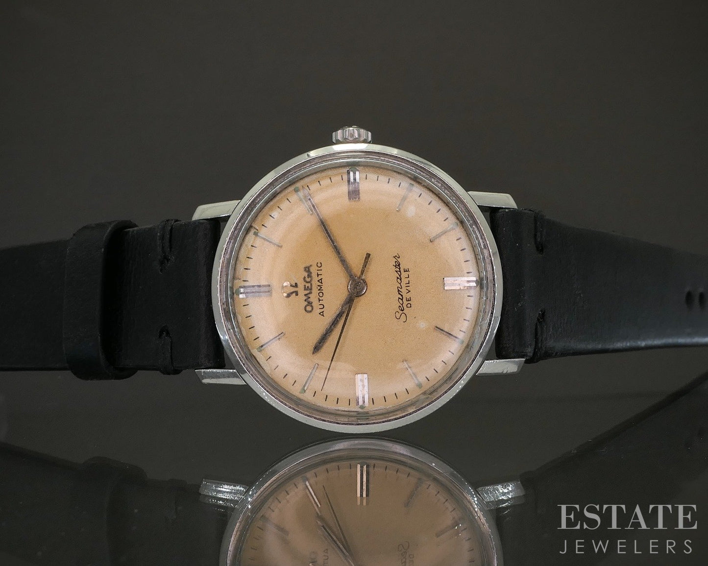 Vintage 1962 Stainless Omega Seamaster DeVille 149.05 Mens Watch p26354