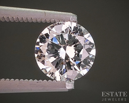 Loose .53ct Round Cut Lab Created Diamond VS2/F p27072