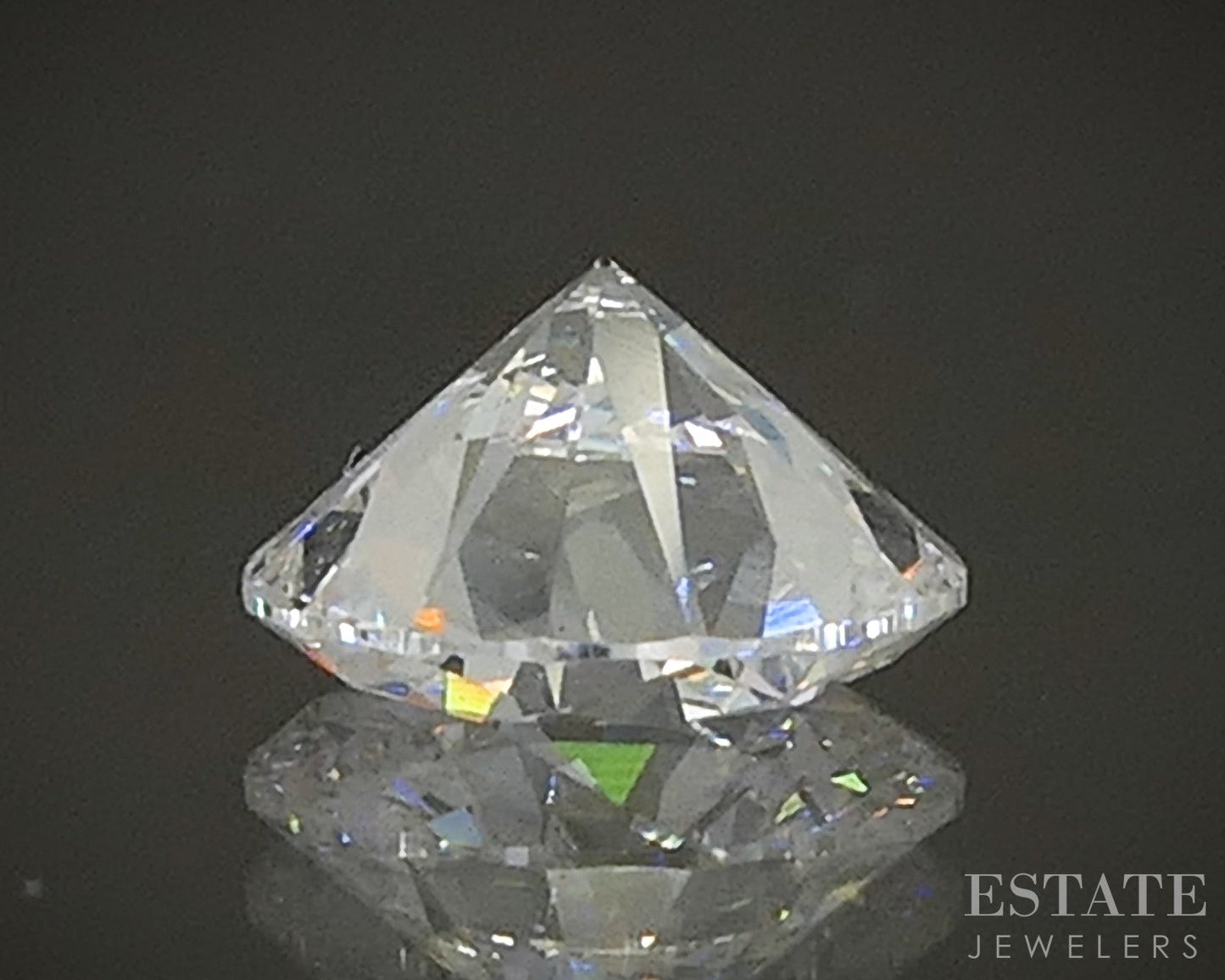 Loose .53ct Round Cut Lab Created Diamond VS2/F p27072