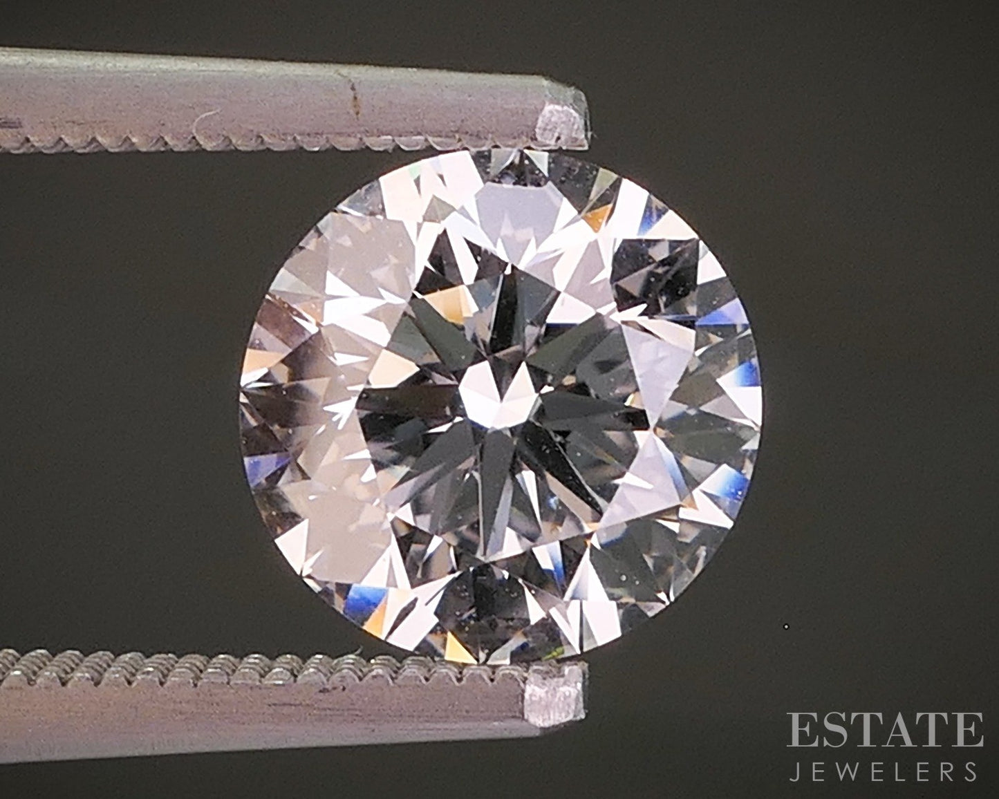 Loose 1.01ct Round Cut IGI Certified Lab Created Diamond VS1/E p27076