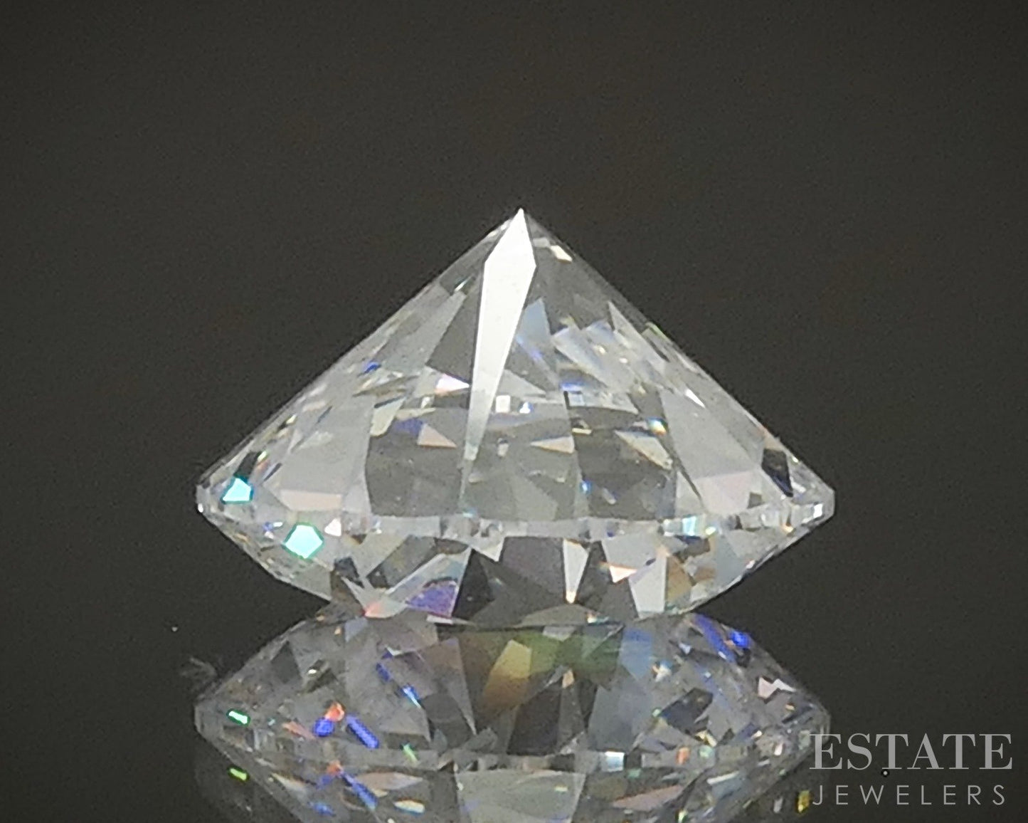 Loose 1.01ct Round Cut IGI Certified Lab Created Diamond VS1/E p27076