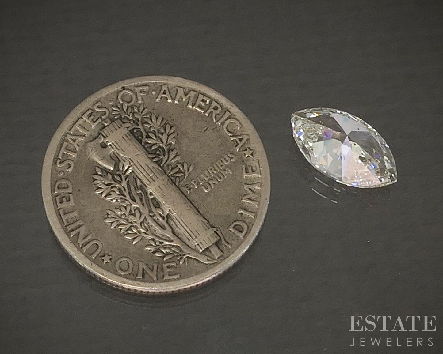 Loose 1.19ct Marquise Cut IGI Cert Natural Diamond VS2/K p27926