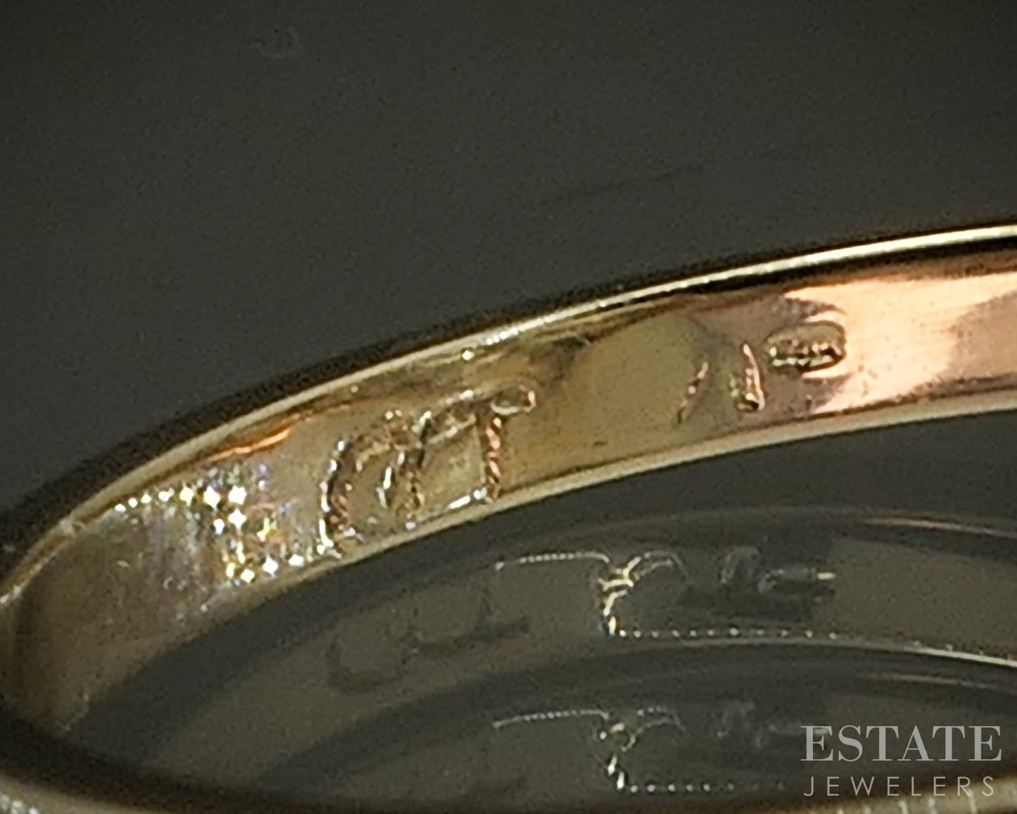 Antique 14k Yellow Gold OEC Natural 1.09ctw Diamond Engagement Ring 4.3g p26018
