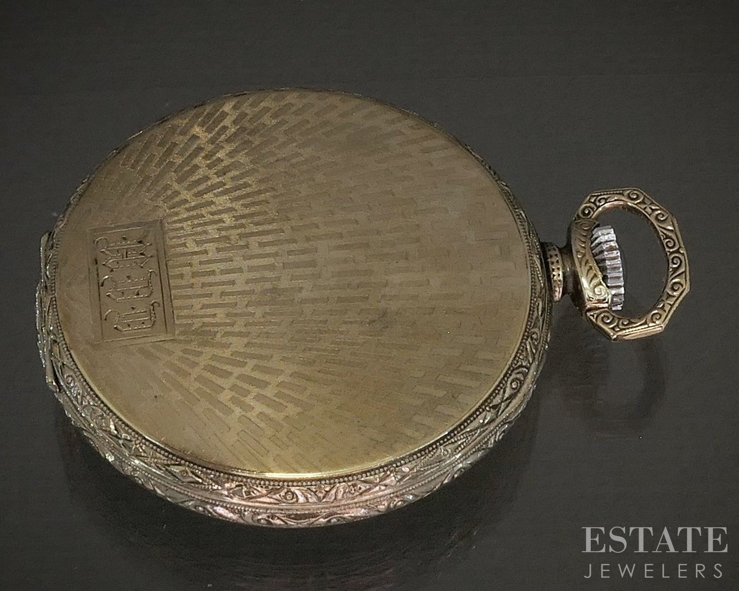 1926 Gold Filled Ball Commercial Grade Railroad Pocket Watch p22231