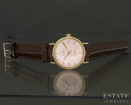 Vintage 1967 Gold Filled Omega Seamaster DeVille LL6287-1 Mens Watch p27844