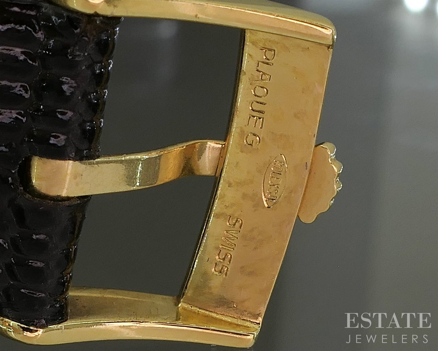 1960 Rolex Precision 18k Yellow Gold 9659 Cal. 1210 Mens Watch p27734