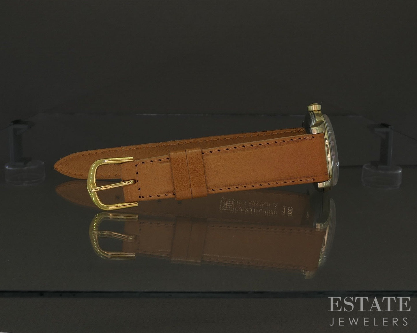 Vintage 1967 Omega Seamaster Calendar Black Gold Capped Cal. 564 Watch p29337
