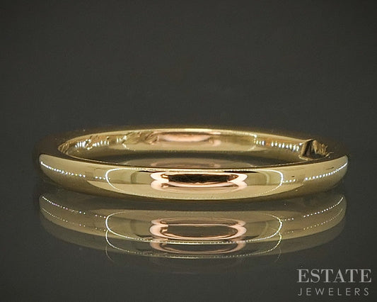Antique 22k Yellow Gold 3.1mm Engraved Ladies Wedding Band 3.1g p26989