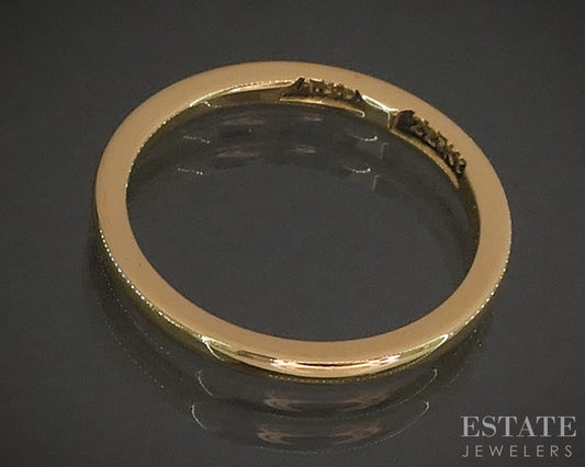 Antique 22k Yellow Gold 3.1mm Engraved Ladies Wedding Band 3.1g p26989