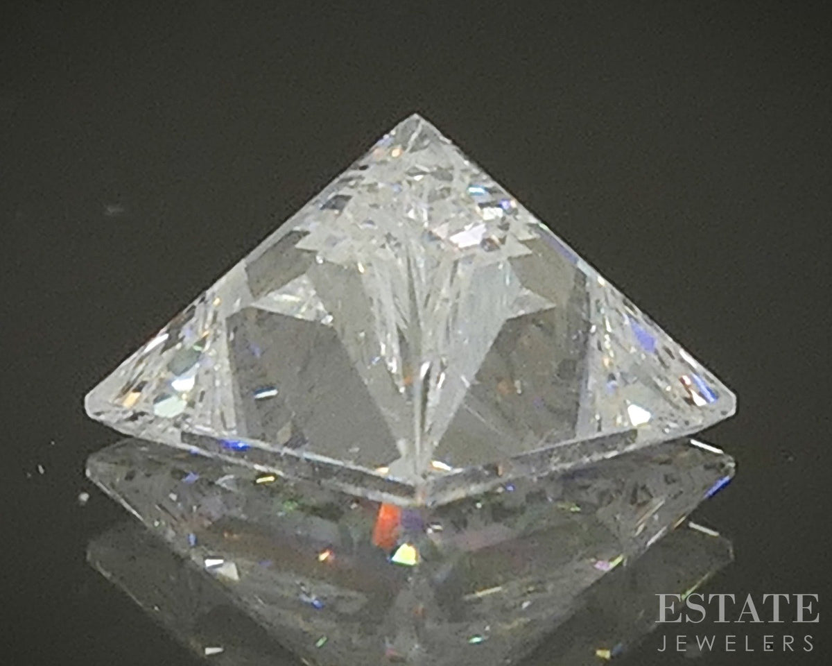 Loose .90ct Princess Cut Natural Diamond SI1/H p16057